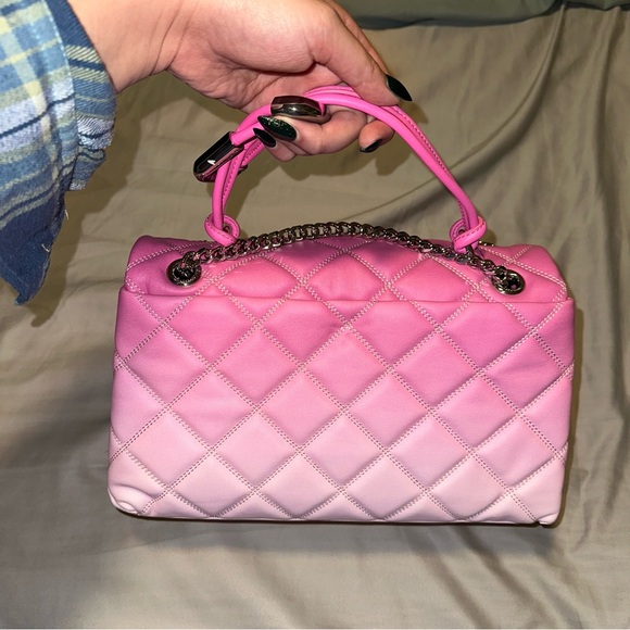 Marc Jacobs Pink Ombre Quilted Shoulder Bag - Picture 6 of 16